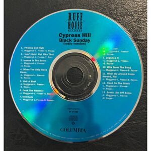 Cypress Hill Black Sunday Radio Version CD 1993 Ruff House Columbia CK 57296